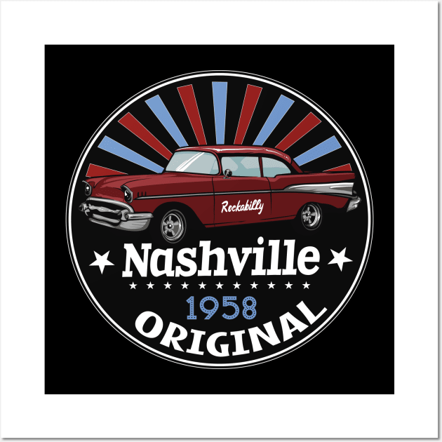 Nashville roadcar original Wall Art by yukiotanaka